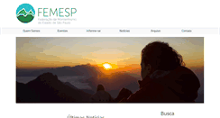 Desktop Screenshot of femesp.org